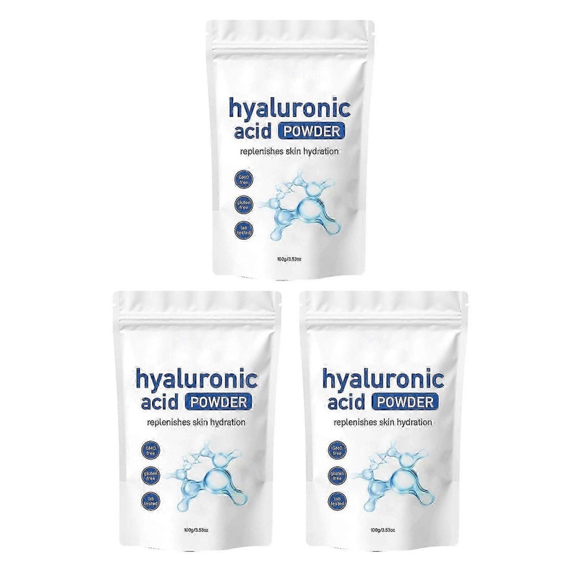 Hyaluronic Acid Mask Powder, Hyaluronic Acid Jelly Mask, Hydrating & Soothing Facial Treatment 100g