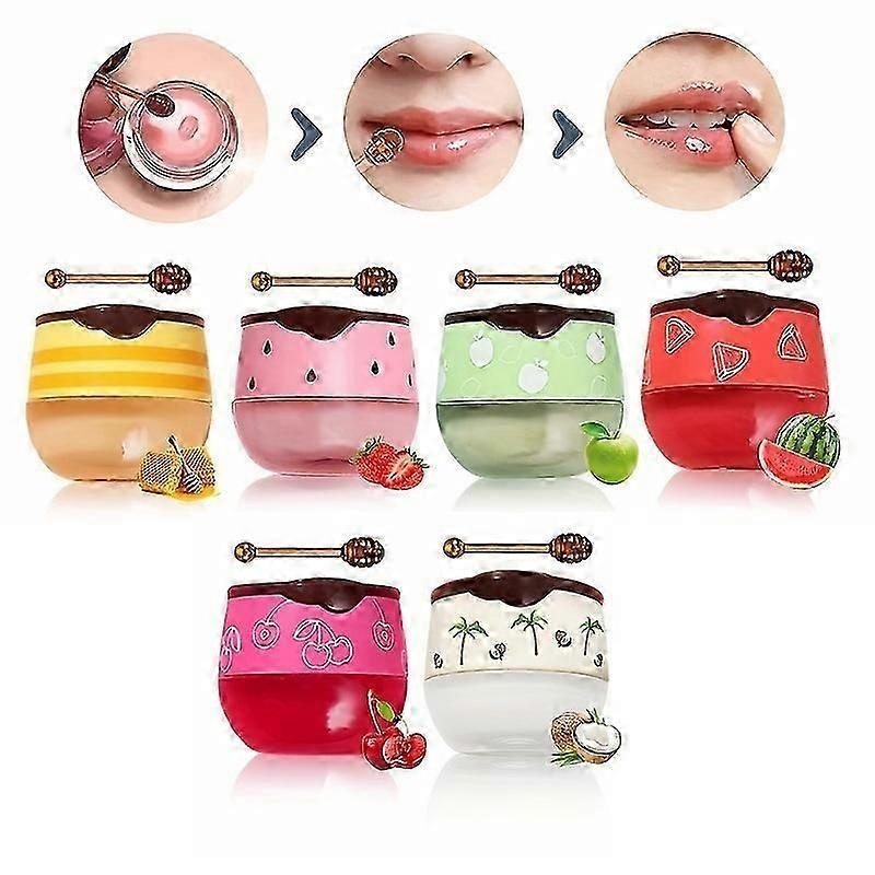 lip balm 6pcs propolis stick for cracked lips