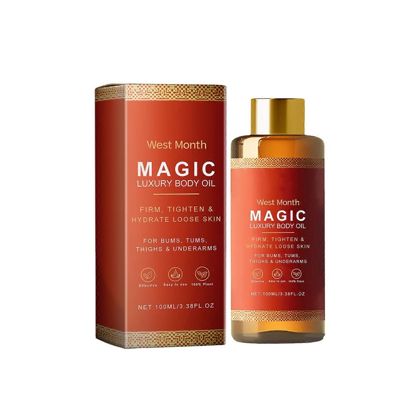 Magic Body Oil for Arms, Chest, Thighs & Tums 100ml/3.52Fl Oz
