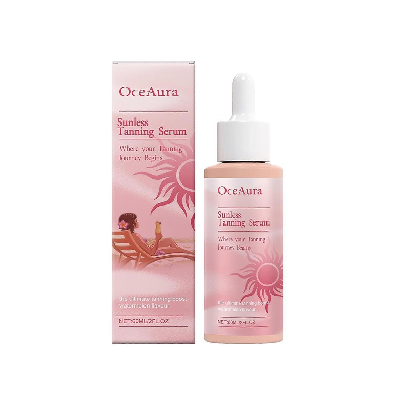 OceAura Nude Feeling Black Essence Nourishing and Glossy Facial Skin Glowing Black Essence