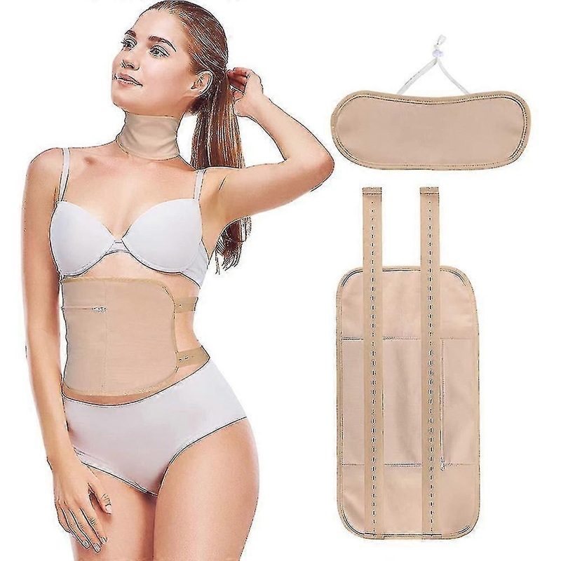 Women Healthy Reusable Organic Castor Oil Pack Waist Neck Kit With Adjustable Strap,for Detox Aid Sleep Constipation
