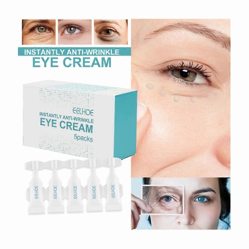 10pcs Instantly Eyes Dark Circle Cream 5pcs/set Anti-Aging Under Eye Cream Remove Eye Bags Puffiness Lift Plump Firm Tighten Eyes Skin