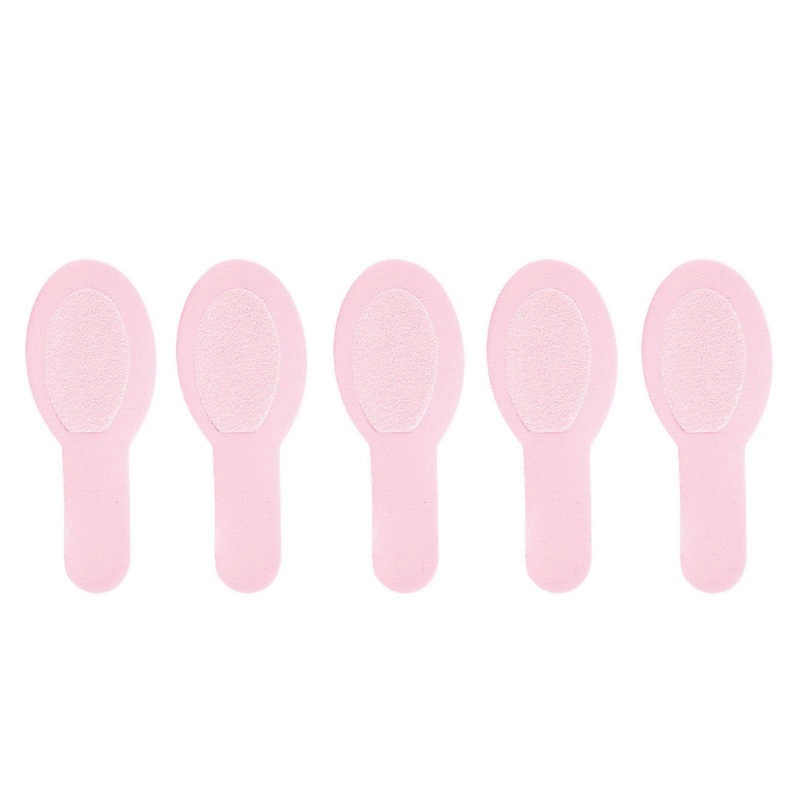 5 Pcs/Set Castor Oil Pack for Fingers Soft Castor Oil Wrap Comfortable Wrapping Castor Oil Pack Pad Castor Oil Packing  Pink