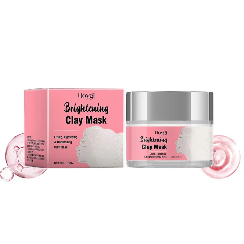 Hoygi Cleansing Mud Mask Brightens Skin, Hydrates And Cleanses Facial Skin, Moisturizes, Soothes And Refreshes