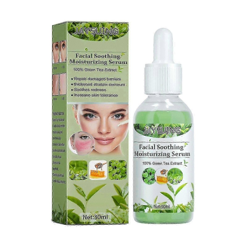 Jaysuing Green Tea & Panthenol Soothing Essence for Acne-Prone Skin...