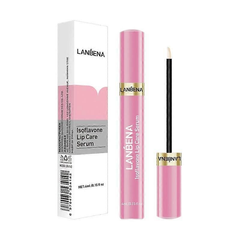 LANBENA Lip Care Serum Moisturizing Repairing Lip Gloss Hyaluronic Acid/rose Nourishing