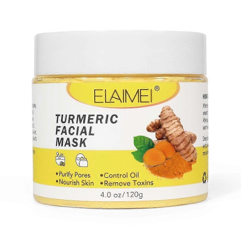 Turmeric Brightening Mask for Pore Cleansing and Pollution Control ...