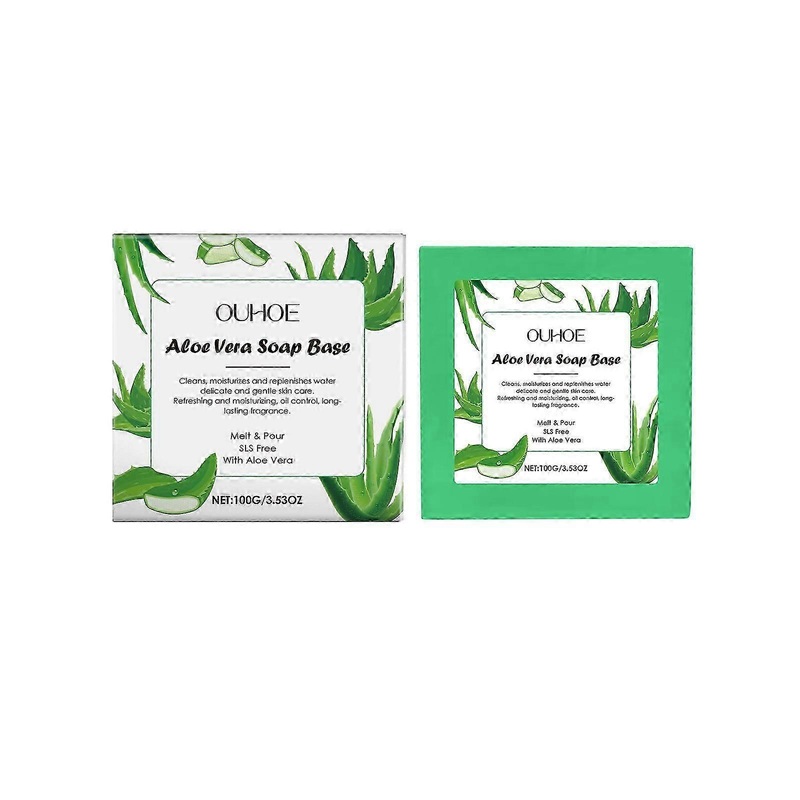 Aloe Vera Gentle Cleansing Soap Gentle Cleansing Body Skin Oil Control Refreshing Hydrating Daily Care Soap