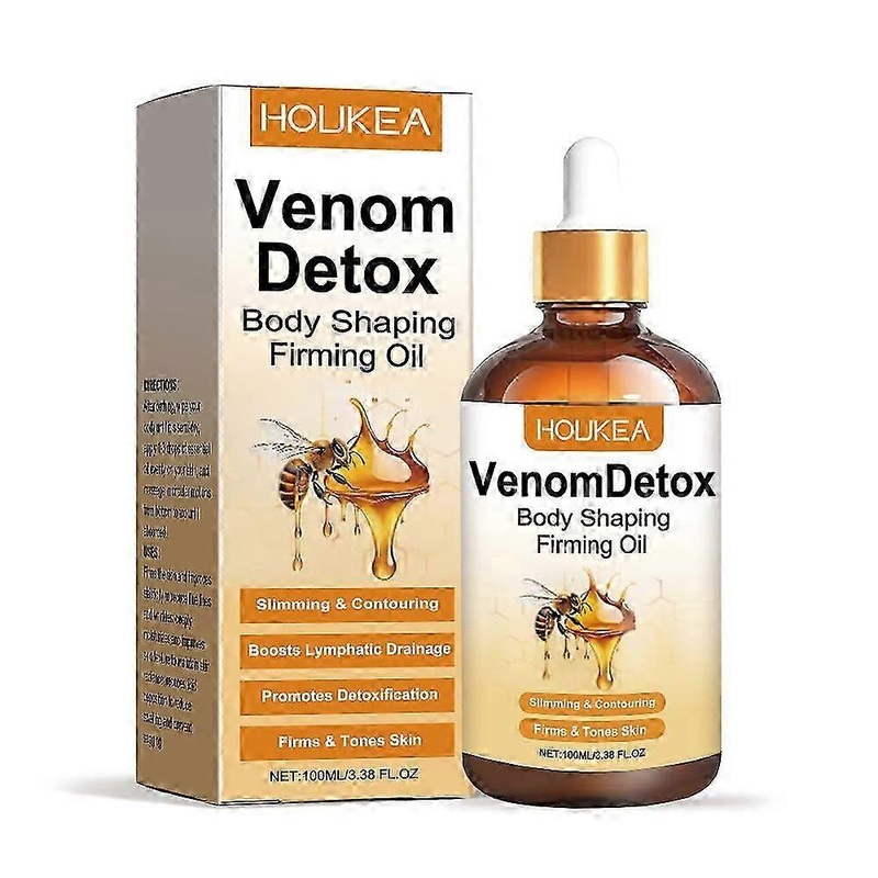 Houkea Body Contour Massage Oil Body Skin Firming Oil Elastic Deep Nourishing Pulling Hydrating Massage Oil