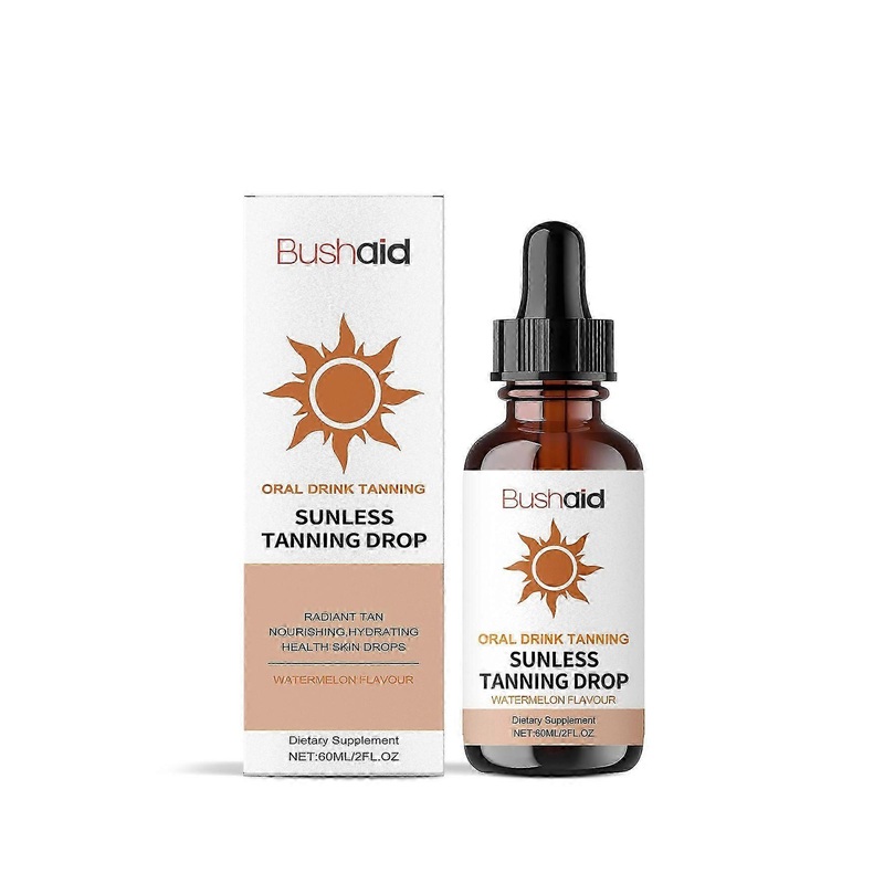 Sun-free tanning drops (inlet) body treatment