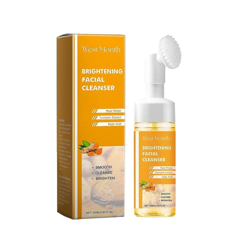 Turmeric cleanser Gently cleansing the facial skin moisturizes skin and is refreshing and cleansing.