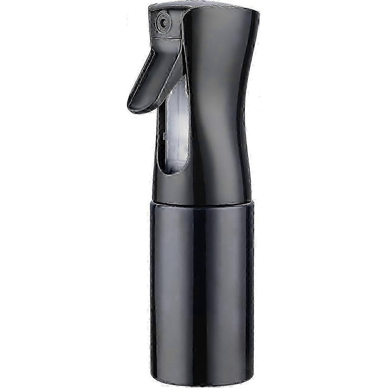 200ml Water Spray Bottle Continuous Mist Black SZRH A-S