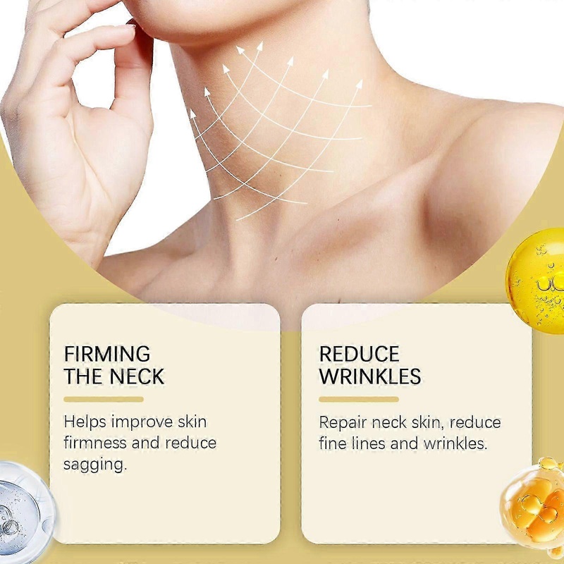 Ah-8 Firming Neck Cream For Crepey Skin Care, Contains Hexapeptide, Moisturizing, Nourishing, Anti-aging Neck Cream For Tightening And Firming, Double