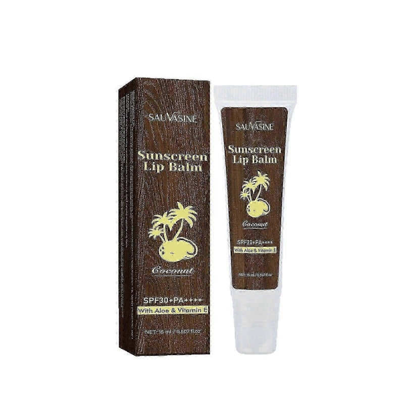 SPF 30 Lip Balm with Aloe & Vitamin E - Broad Spectrum Sunscreen for Moisturised Lips