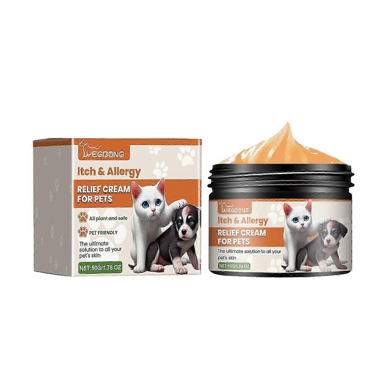 Yegbong Pet Anti-Itch Cream Gently Relieve Itching Relieves Skin Discomfort Care for Pet Healthy Skin