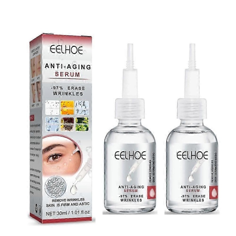 2x Wrinkle Remover Face Serum Lifting Firming Fade Fine Lines Anti-aging Essence Whitening Brighten Nourish Skin Care