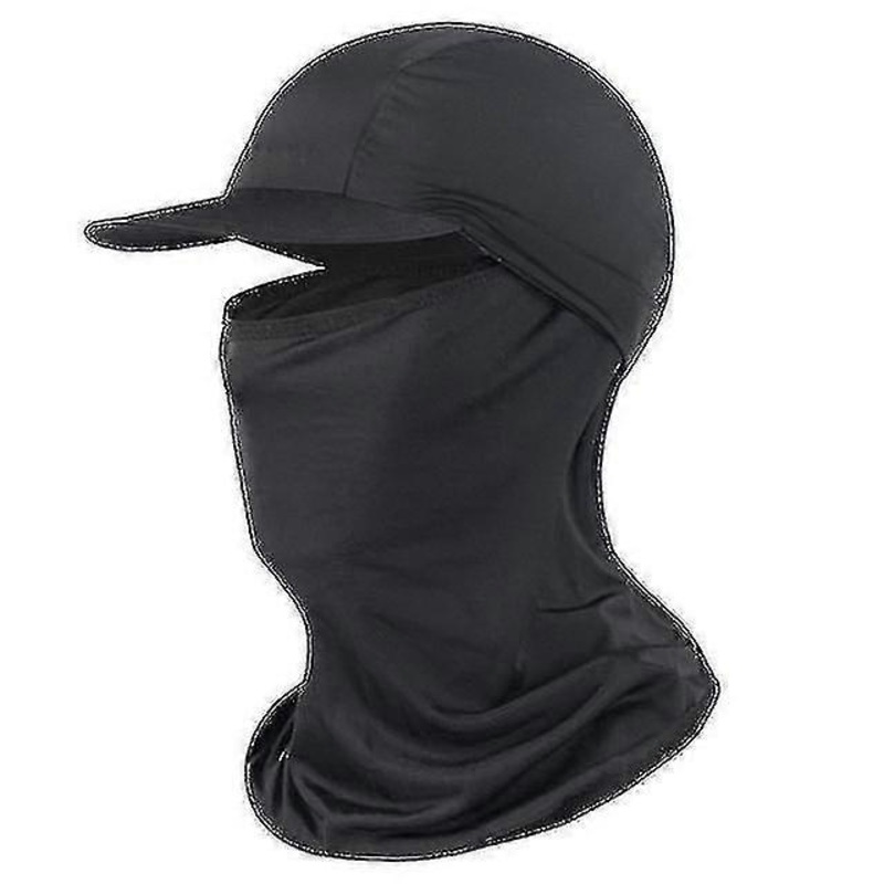 Cycling Cap Bike Wear Hats Breathable Fishing Bicycle Caps1pcs-black