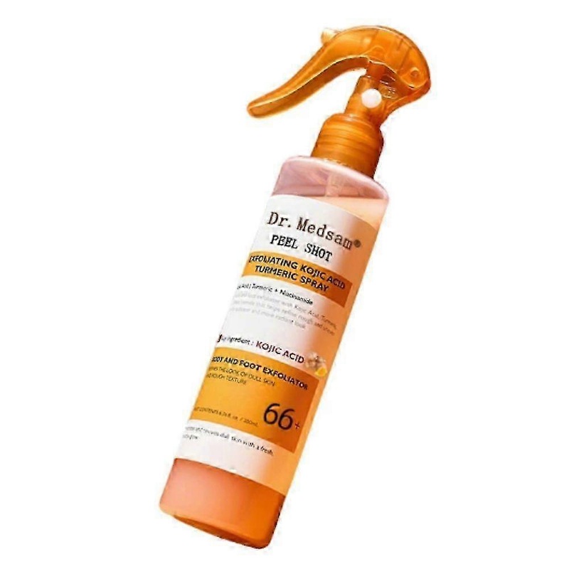 Dr. Medsam Peel Shot Glow Exfoliant Spray with Kojic Acid and Turmeric, 200ml
