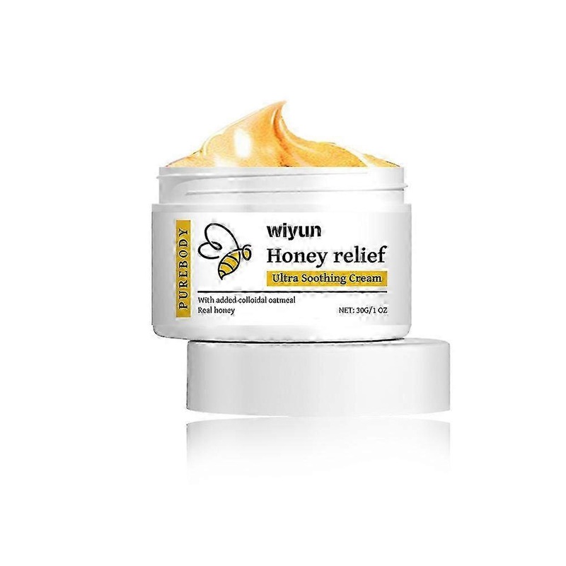 Honey Relief Cream Psoriasis Treat Dermatitis Eczematoid Ointment Fungus Anti-itching Moisturizing Disinfect Skin Care Cream