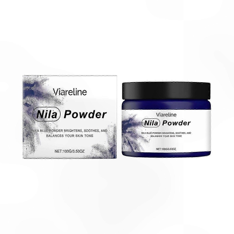 Moroccan Blue Nila Whitening Cream for Skin & Face Anti-Aging Care 100g Natural Solution