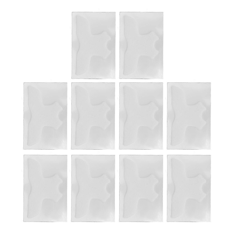 10pcs Patches Hydrogel Texture Moisturizing Improving Fine Lines Safe Hypoallergenic Face Forehead Wrinkle Mask