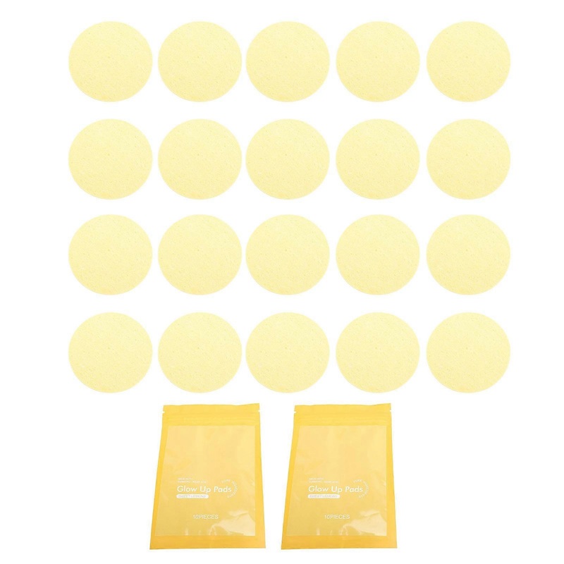 20 Count Cleansing for Dark Spots Exfoliating Unclog Pores Glow Up Pimple Scars Turmeric Kojic Acid Pads