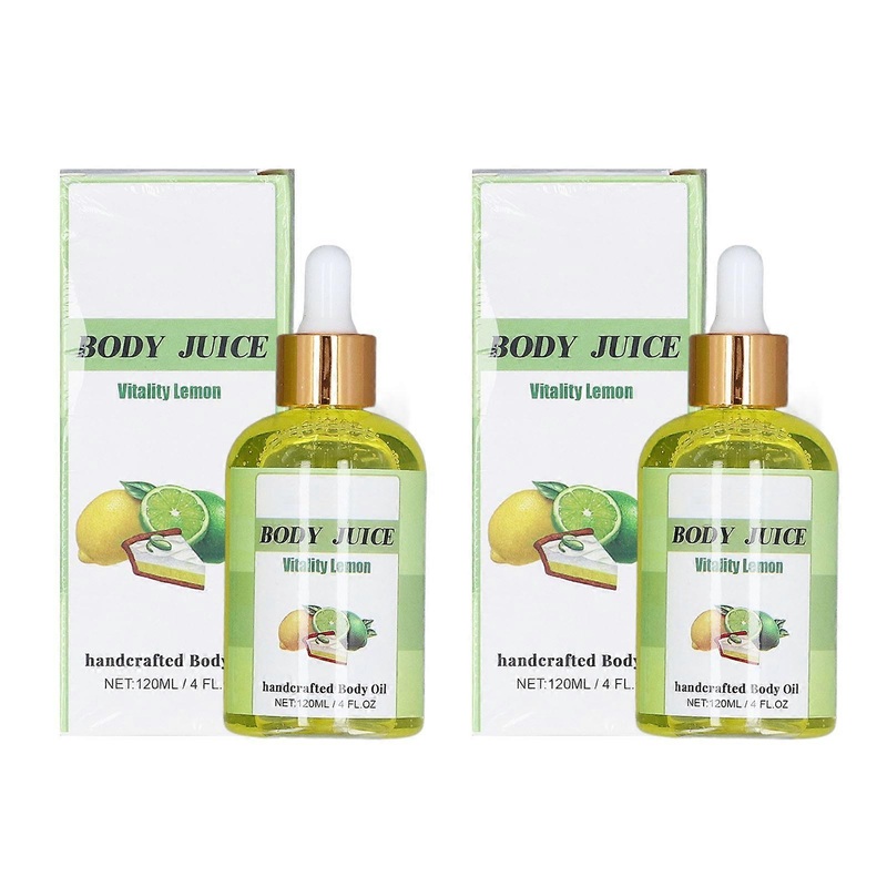 Body Lightweight Easy to Absorb Nourishing Body Massage Oil for Dry Rough All Skin Types 120ml X 2