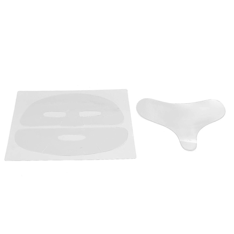 Facial Chest Pad Set AntiWrinkle Remove Fine Lines Reusable Silicone Patches for Face Chest
