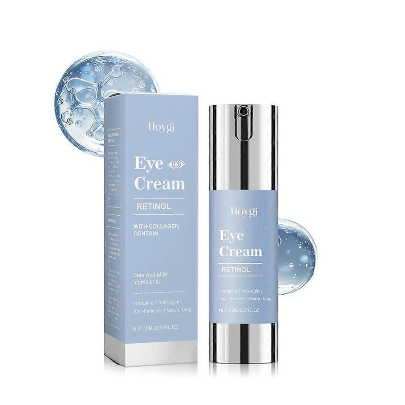 Retinol Eye Cream for Dark Circles: Anti-Wrinkle Under Eye Cream - Night Care Anti Aging Eye Cream Reduces Eye Bags - Tightening Eye Cream Lifting & F