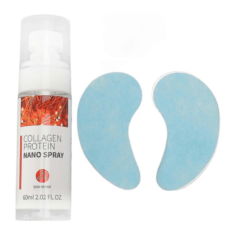 Revitalising Nano Mist Spray with Soluble Eye Patches for Anti-Ageing and Wrinkle Reduction
