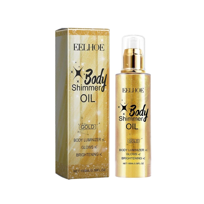 Body Shines Oil Shines Body Shines Dry Oil Shines Body Oil Shines Facial Waterproofing 100ml Natural