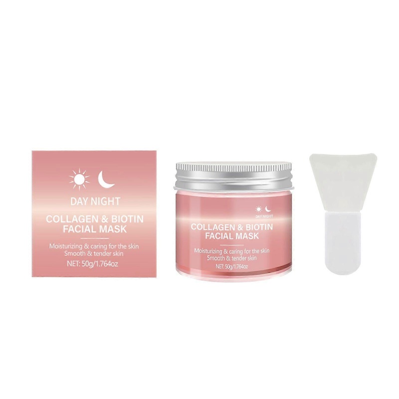 Collagen Jelly Cream, Anti Aging Moisturizer, Firming & Hydrating Skin, Anti Wrinkle Cream for Youthful Glow, Nourishing Collagen & Biotin Facial Mask