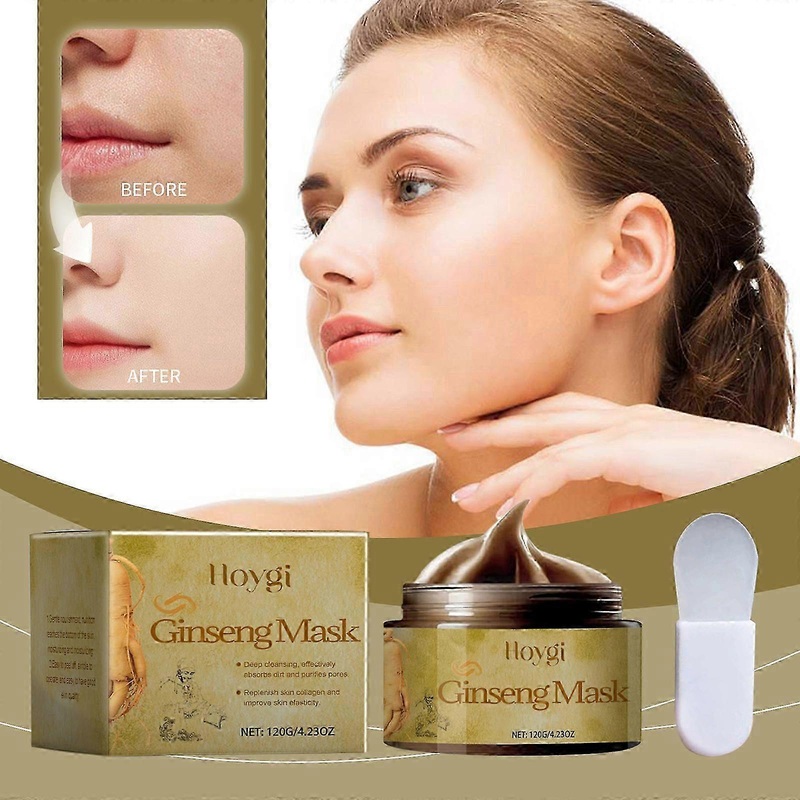 Ginseng Face Mask, Ginseng Peel off Mask, Korean Ginseng Peel off Face Mask, Ginseng Mask Korean, Clean Pores, Brighten Skins