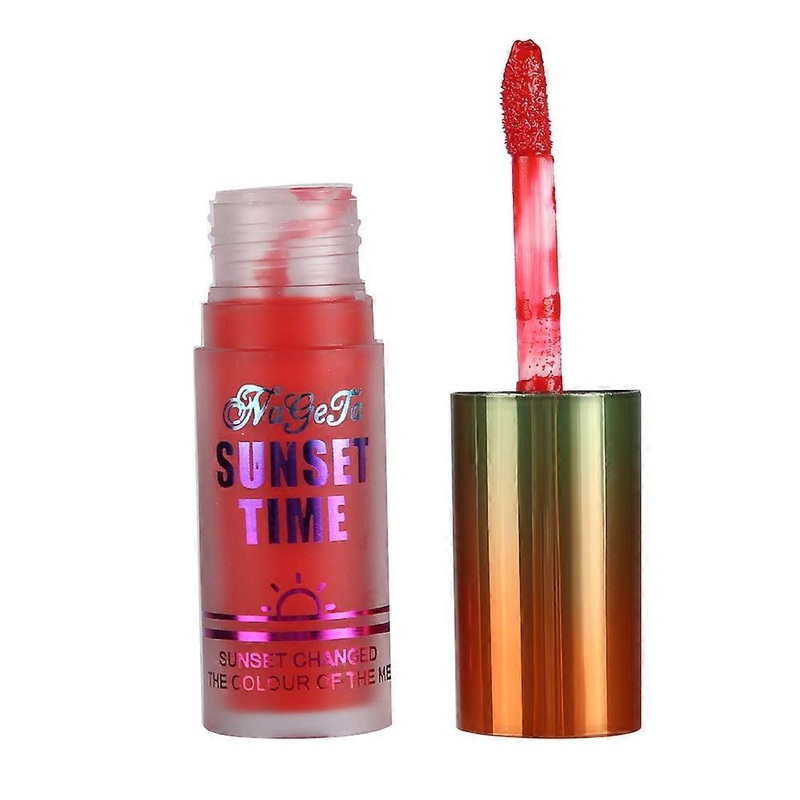 Matte Lip Gloss Non-Sticky Moisturizing Long Lasting Lip Makeup Cosmetics Tool(3#Passionate )