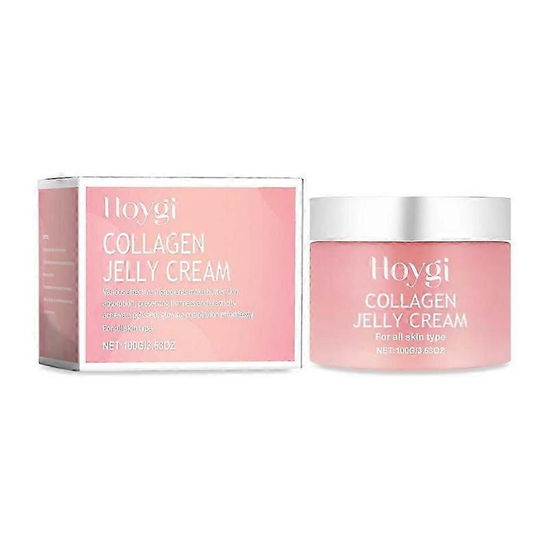 1-3x Collagen Jelly Cream Anti-Ageing Face Care Moisturiser, Collagen Cream for Face