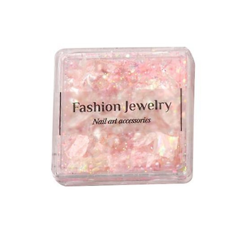 1 Box Nail Sequins Ultra-Thin Shiny Visual Effect Vivid Colors Easy to Apply Nail Art Shell