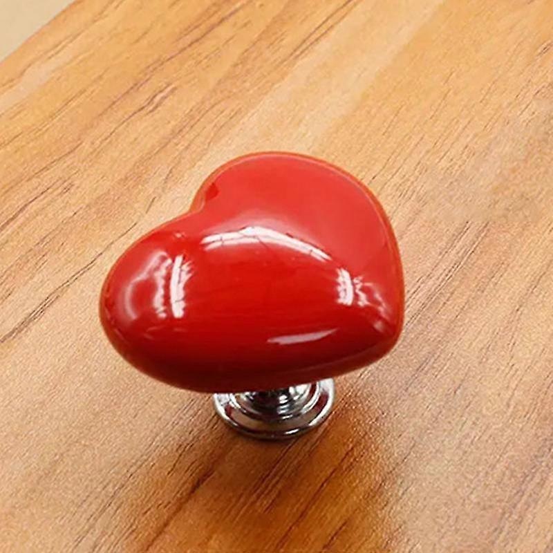 10PCS Heart Shape Toilet Presser Love Toilet Press Button Bathroom Water Tank Push Switch Toilet Bathing Room Decor Nail Protector