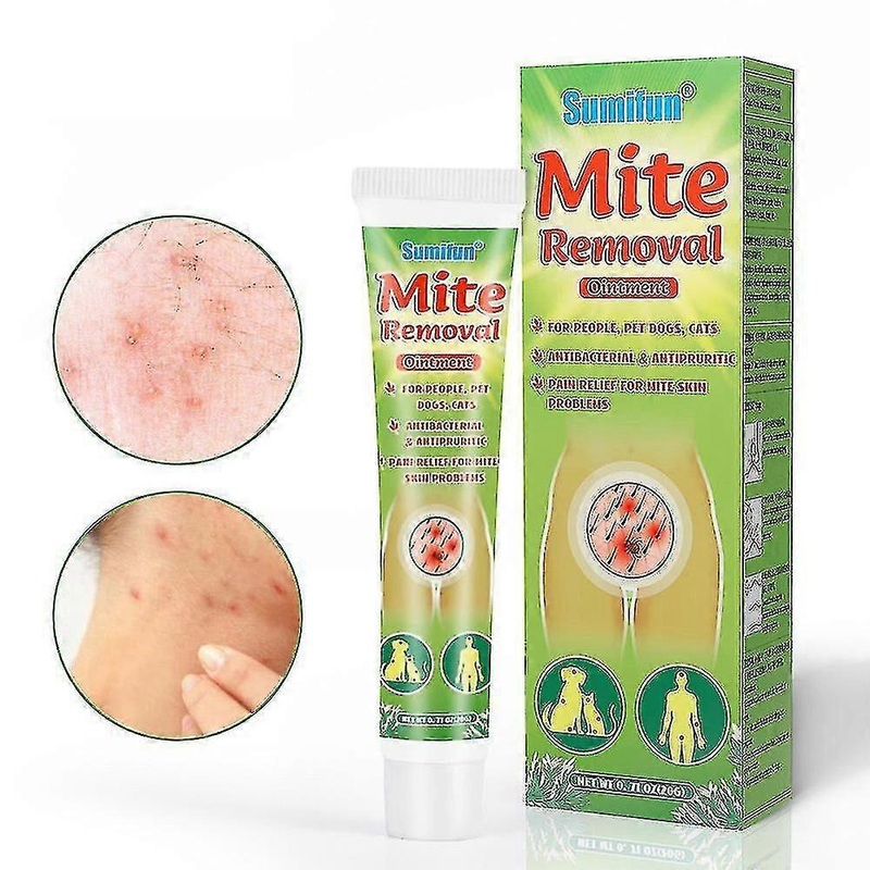 2PCS  Mite removal Anti-itch cream Antibacterial Universal fast-acting ointment for pets, humans