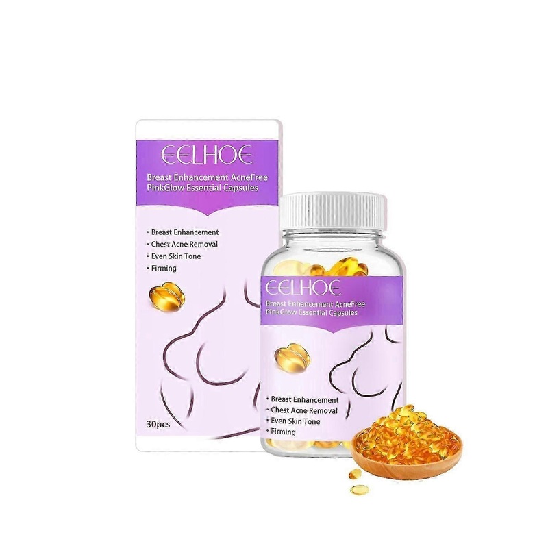 3 pieces Eelhoe Breast Enlargement Essence Capsule Lifting Firming Anti-sagging