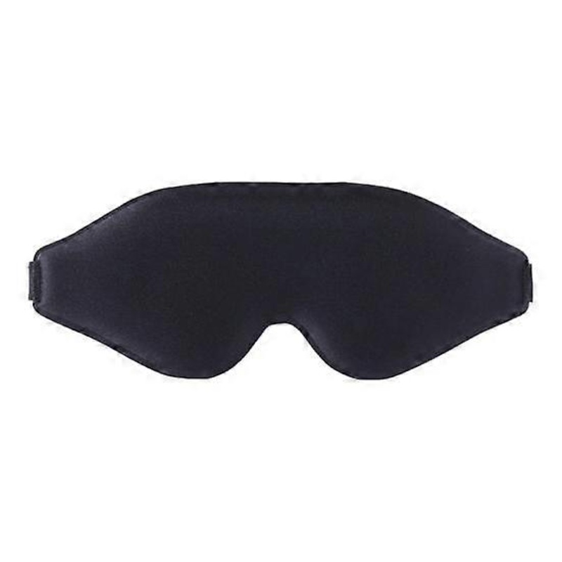 3D Blackout Eye Cover for Sleeping Soft Skin-Friendly Masque Nose Wing Design