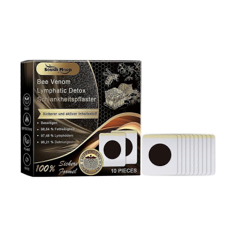 Bee Venom Body Patch - Firming Tummy Tuck & Skin Revitalizer, 10pcs for Weight Loss & Comfort