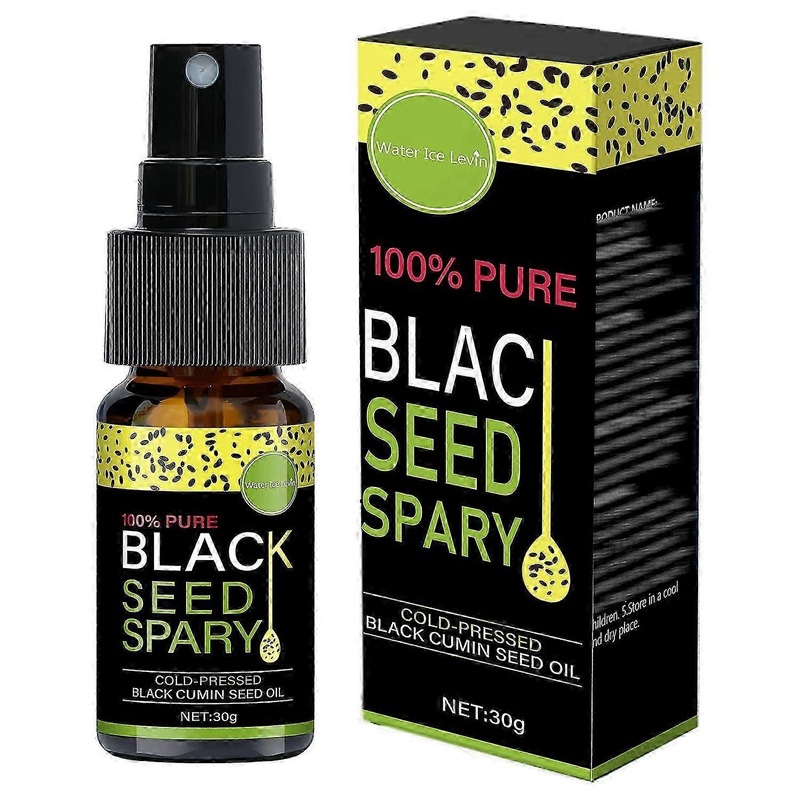 Black Seed Oil - Cold-Pressed, Travel Size, 100% Pure Natural Black Cumin Seed Oil, Liquid Pure Blackseed for Face Hair Skin