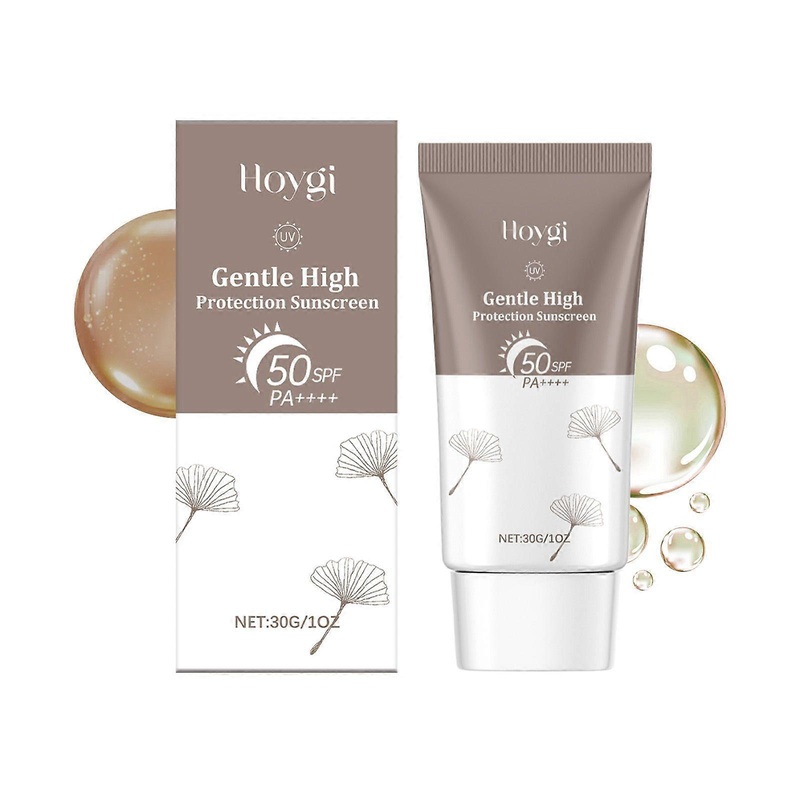 Gentle Moisturizing UV Protective Cream - Refreshing, Non-Sticky Face Moisturizer, 30g