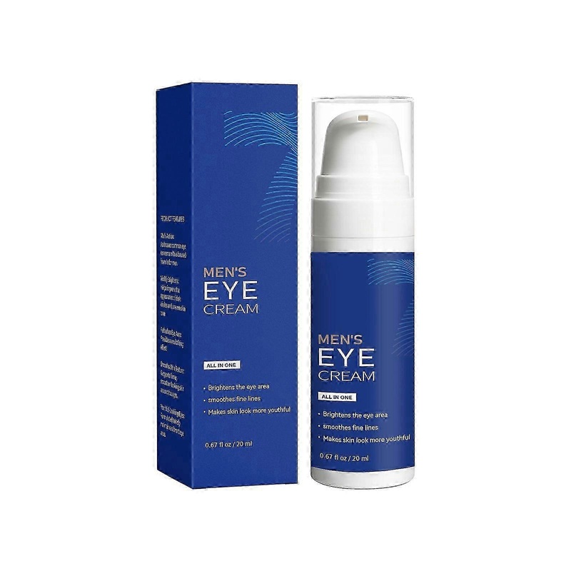 Mens Eye Bags Treatment Cream: Under Eye Repair for wrinkles Baggy Puffiness and Dark Circles - Hydrating Anti-aging Eye Cream