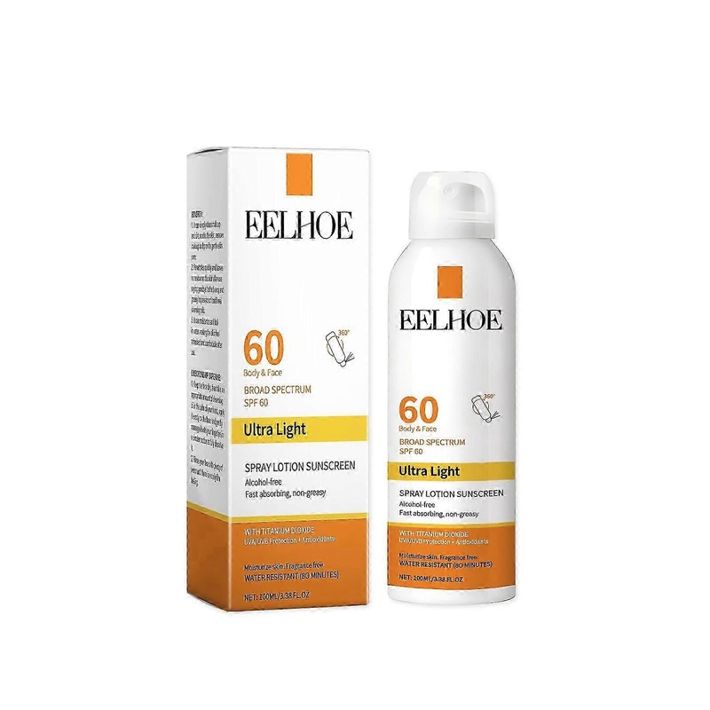 Ultra Hydrating Protective Spray - Moisturizing Emulsion with UV Protection, Glycerin & Niacinamide, 100ml