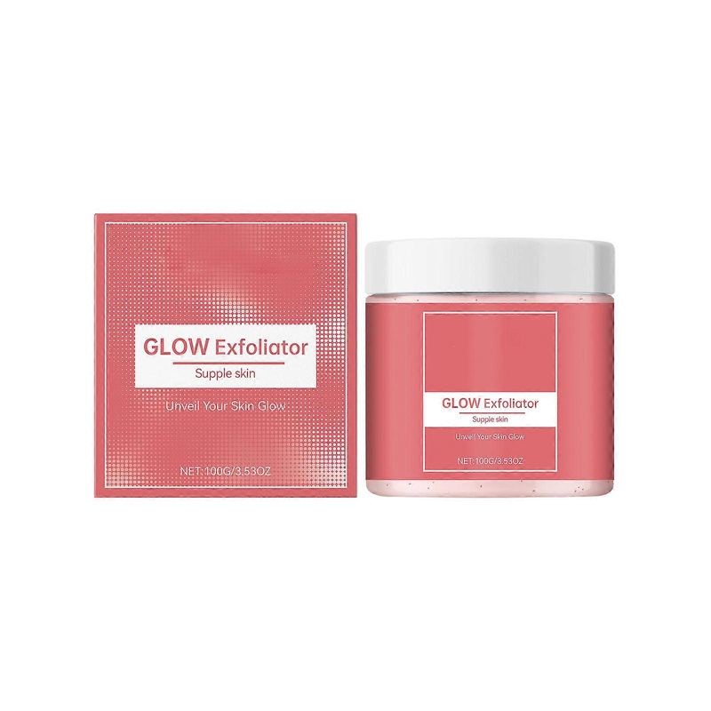 White Facial Scrub Gentle Facial Cleansing And Exfoliation For Smoothly Skin 100g