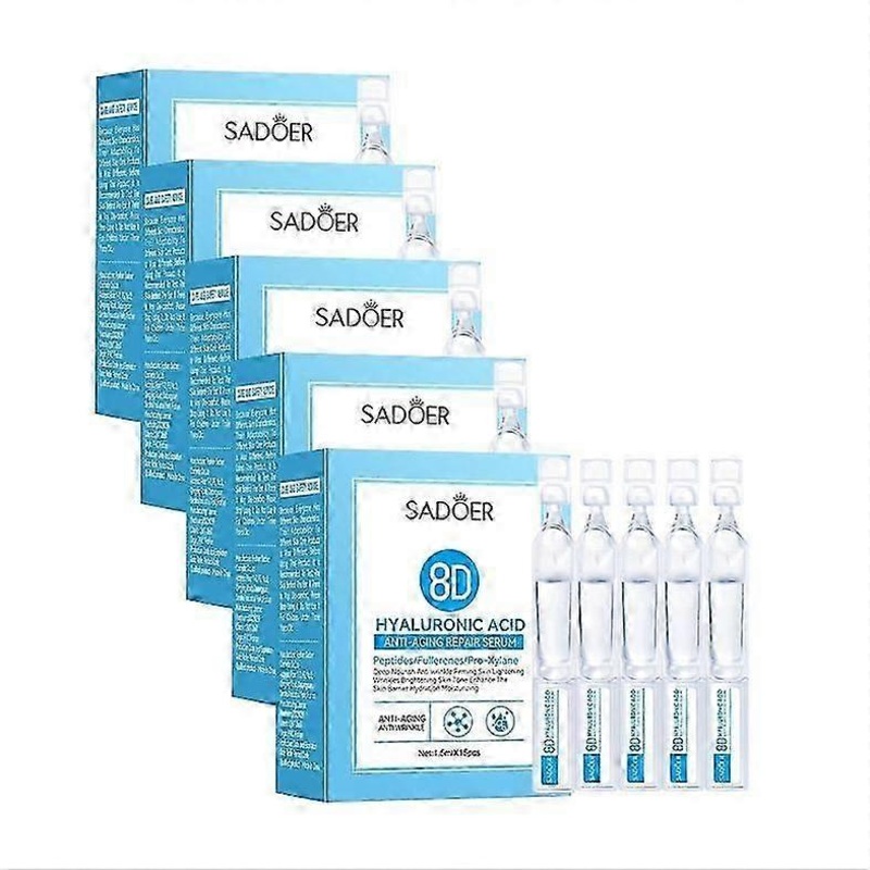 1/2/3/4/5x Hyaluronic Acid Serum Microneedling Serum For Face, Hyaluronic Acid Anti-aging Repair Serum new