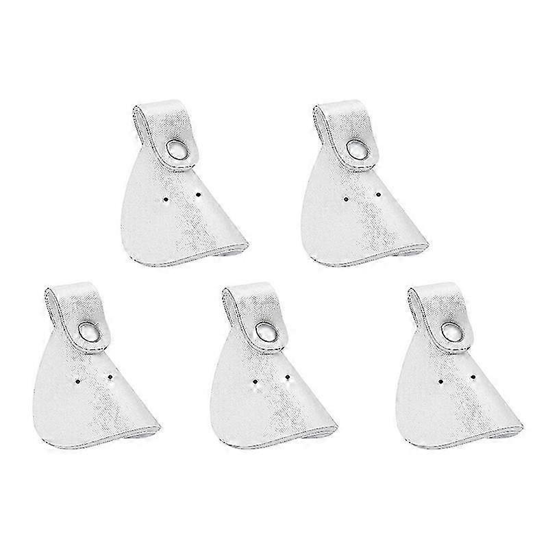 5pcs Outdoor UV Cut Eye Patch Nose Sunscreen Nose Protector Sunscreen Face Protector Anti Sun for Skin Care White