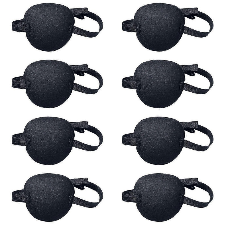 8 Pack Adjustable Eye Patch Strabismus Mask