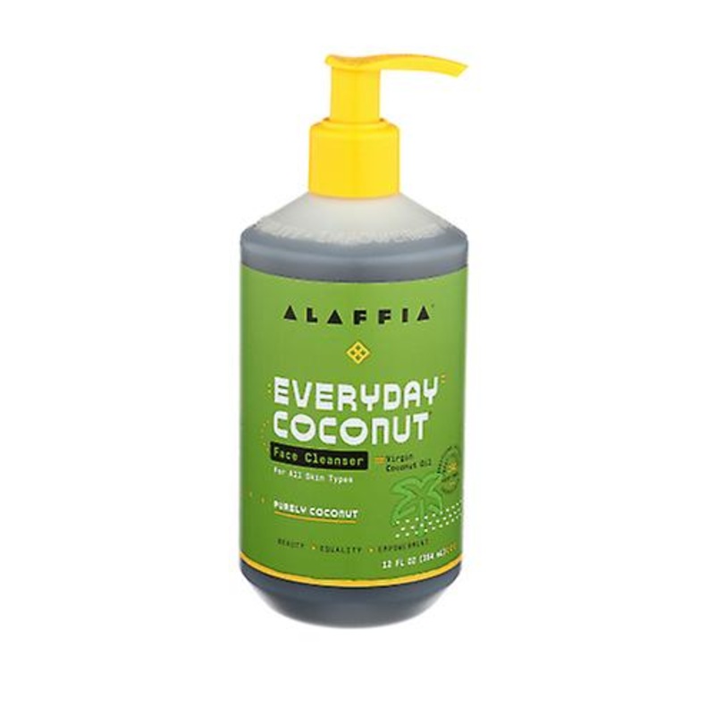 Alaffia Everyday Coconut Face Cleanser, 12 Oz (Pack of 1)